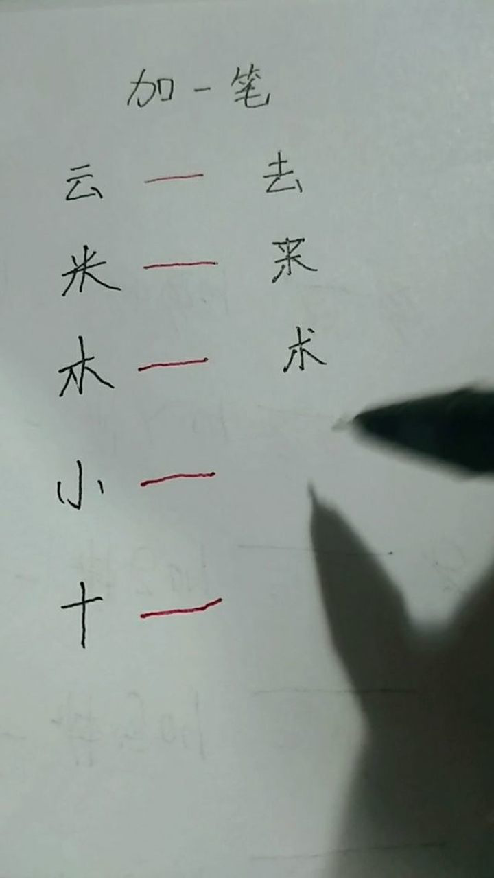 小字加一笔到底是什么呢