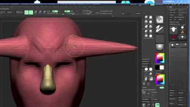 3Dmax、3d模型制作zbrush教程快速学习入门到精通