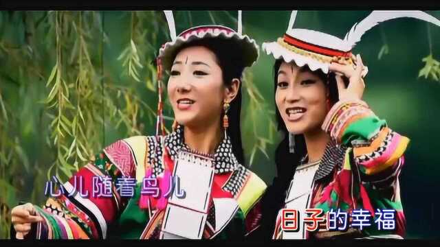 央吉拉+央金措《白马女儿》,我们是白马的女儿,走出大山乡情难忘!