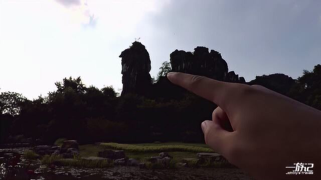 广西桂林:七星景区骆驼山,克林顿曾在此发表环保演讲