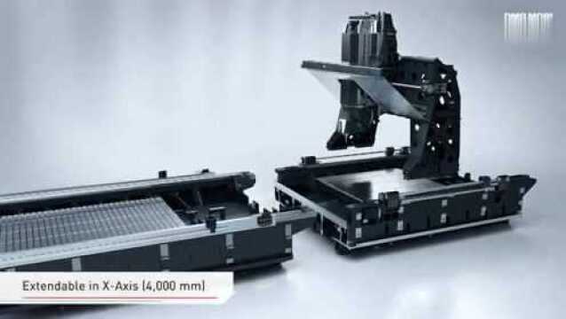 德马吉森精机5轴加工中心DMU200Gantry