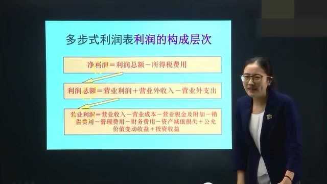 利润表利润总额怎么算