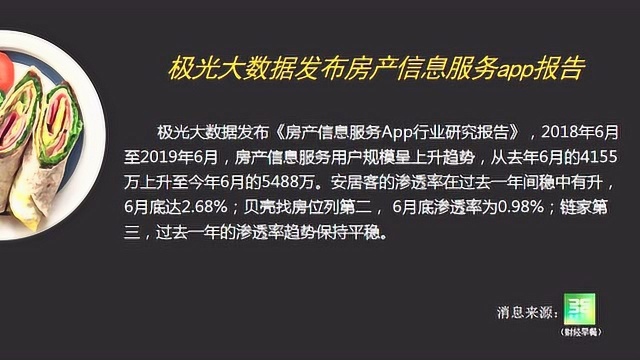 极光大数据发布房产信息服务app报告