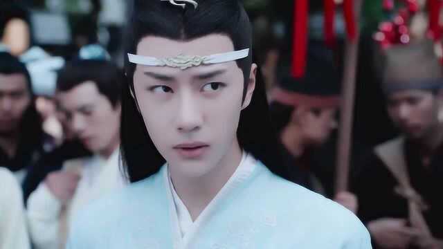 陈情令:蓝湛再见魏无羡,魏无羡竟然有孩子了!蓝湛的反应亮了!