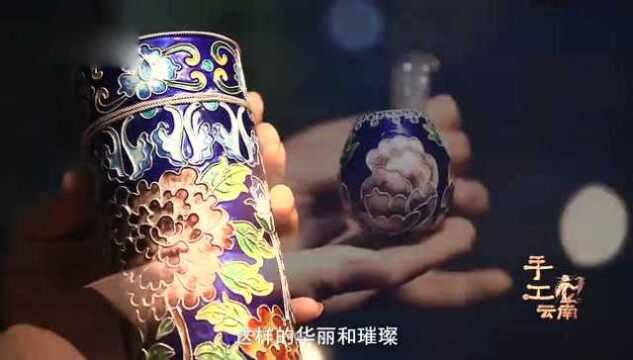 明朝景泰年间,珐琅银器的制作工艺,成为京城的时尚绝技