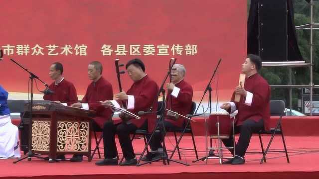 马文平表演长子鼓书:正月天