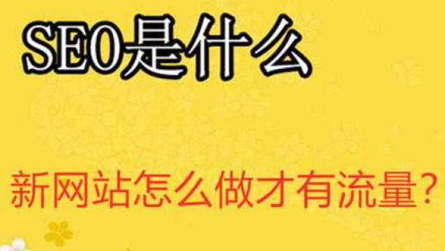 0基础建站教程:新网站如何快速获得流量?seo应该怎么做?