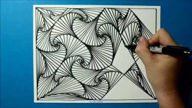 这样画3d立体画太简单了,一学就会,你也试试吧!