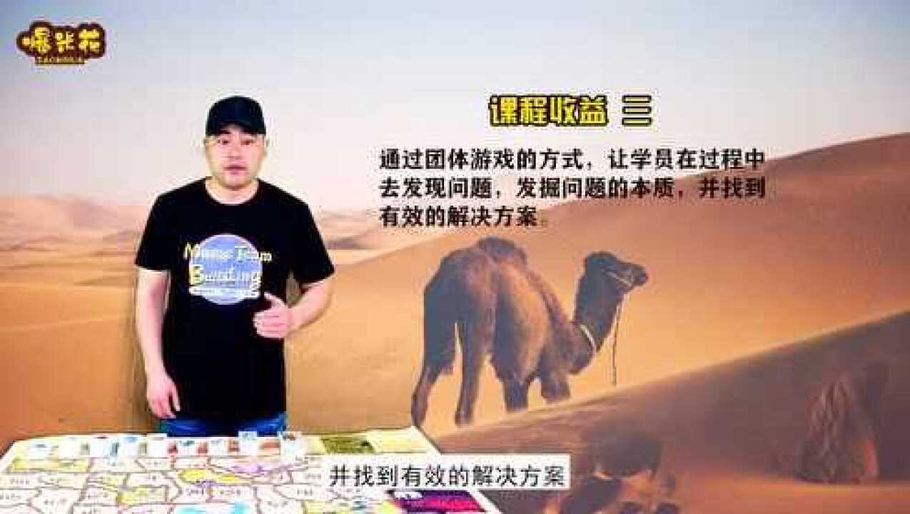 拓展团建沙盘培训课《沙漠掘金》课程讲解介绍_腾讯视频