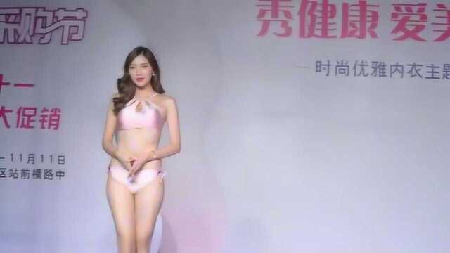 美女走秀太“辣眼”:广州成人展时尚忧雅内衣秀精彩