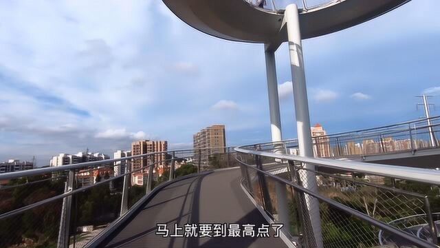 实拍福建厦门网红打卡地,山海健康步道