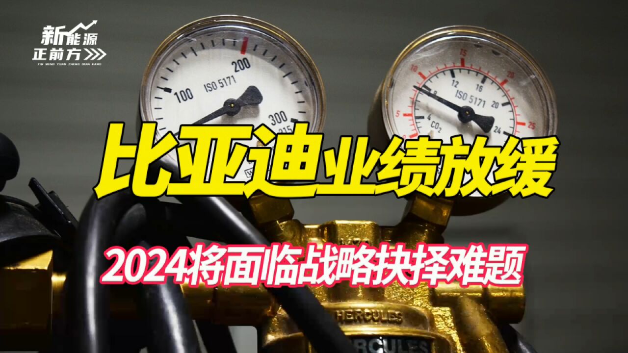 比亚迪“失速”,恐将背负巨大的产能负担,2024年面临战略抉择难题