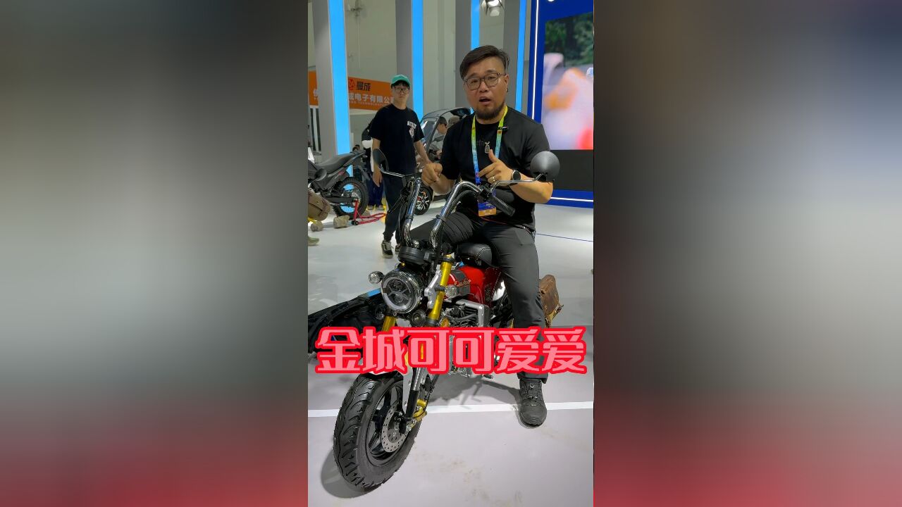 谁会不想要一台可可爱爱的金城迷你车呢?