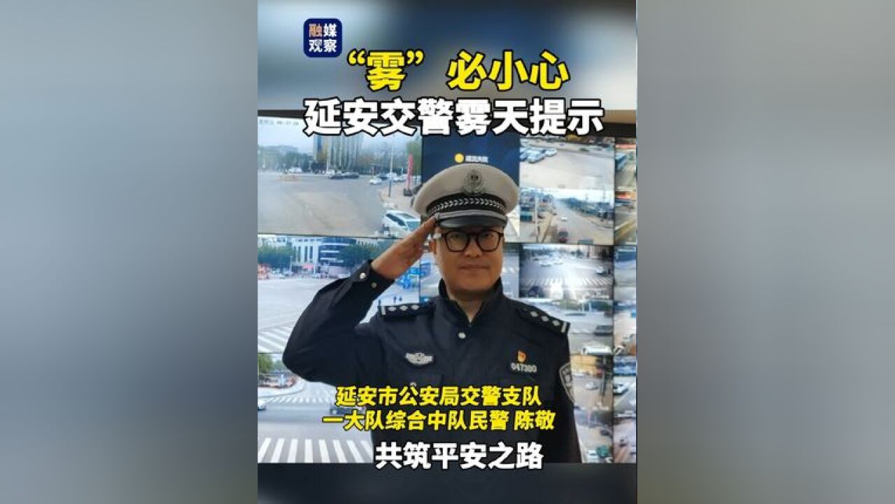 雾天开车,交警提示!