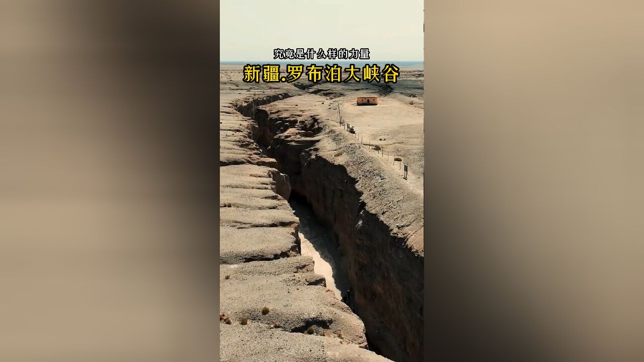 罗布泊大峡谷:神秘地下宫殿,世界上最长的裂谷!