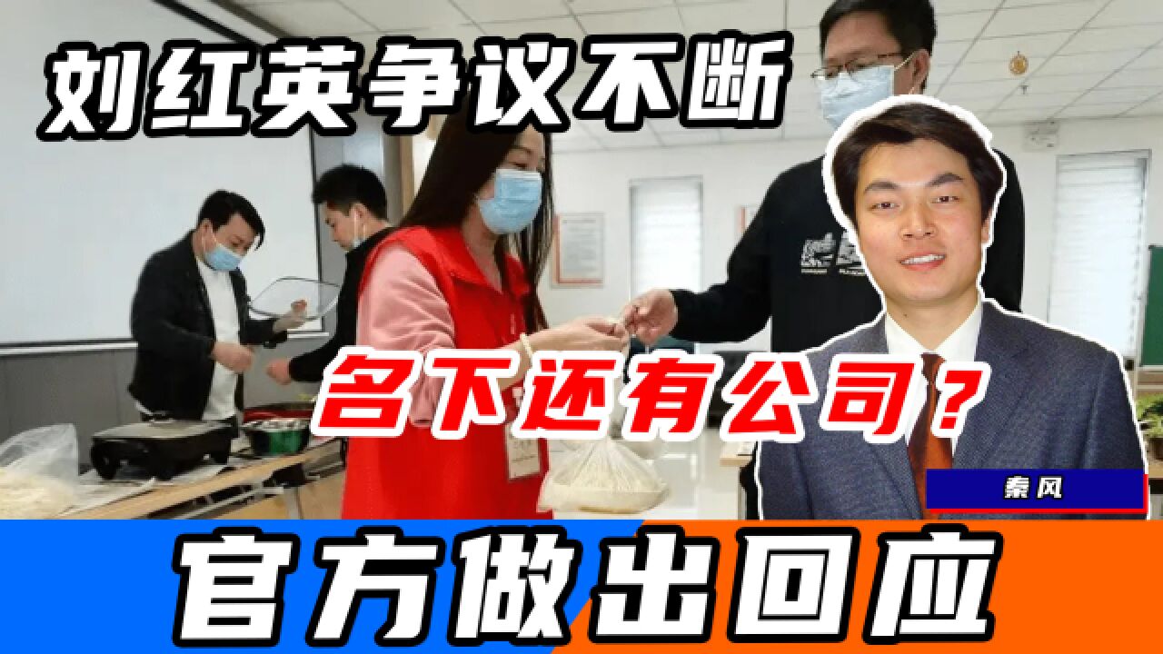 社区书记刘红英风波不断,拥有公司还不满公众质疑?官方回应来了