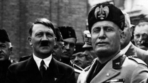 墨索里尼被救后，在德国与希特勒重逢，柏林报纸称这次行动为“魔鬼的杰作”