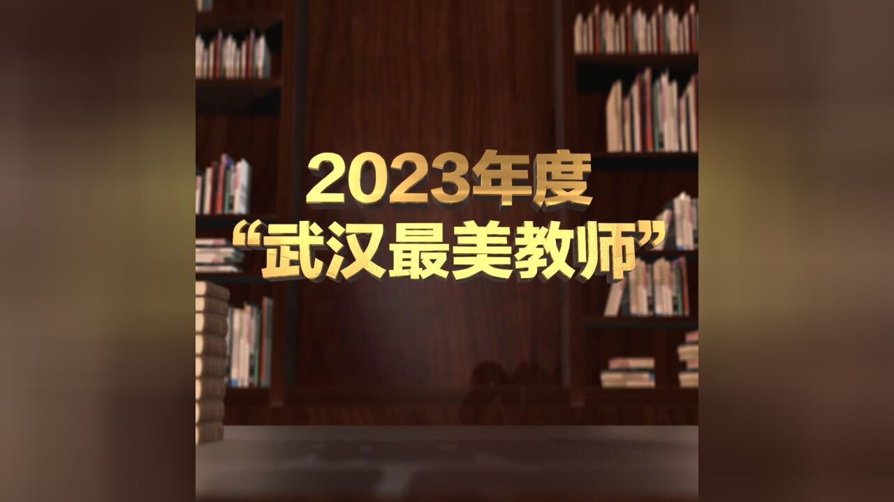 2023年度武汉最美教师风采