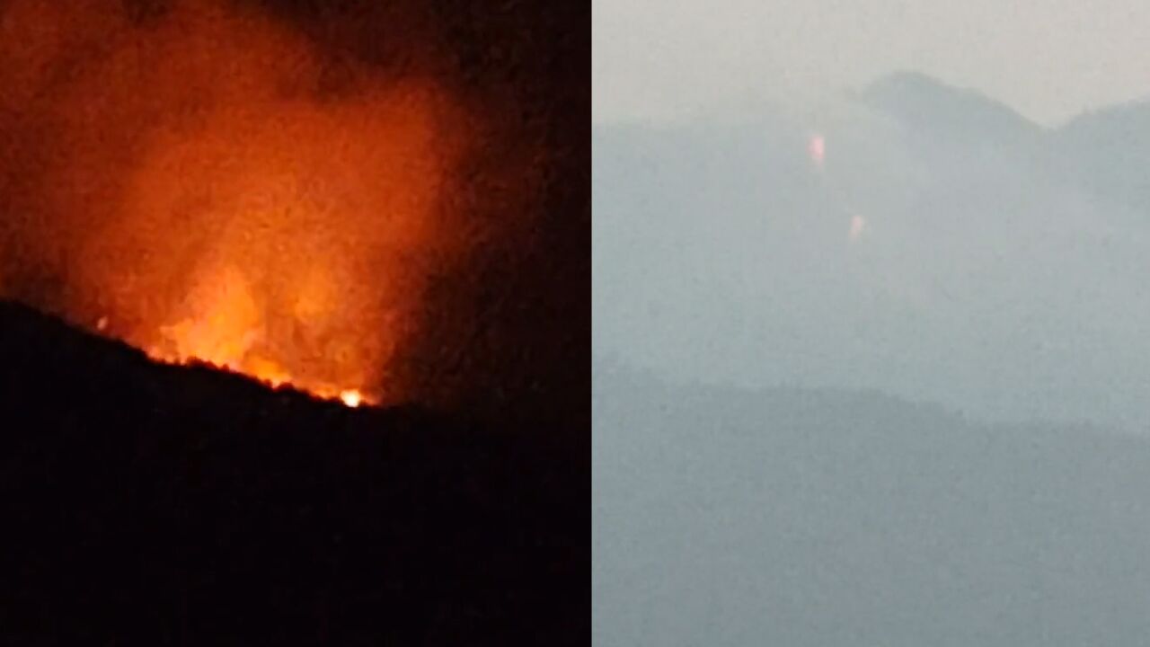 网传湖南蓝山突发山火 当地:事发后下了大雨,目前火已灭