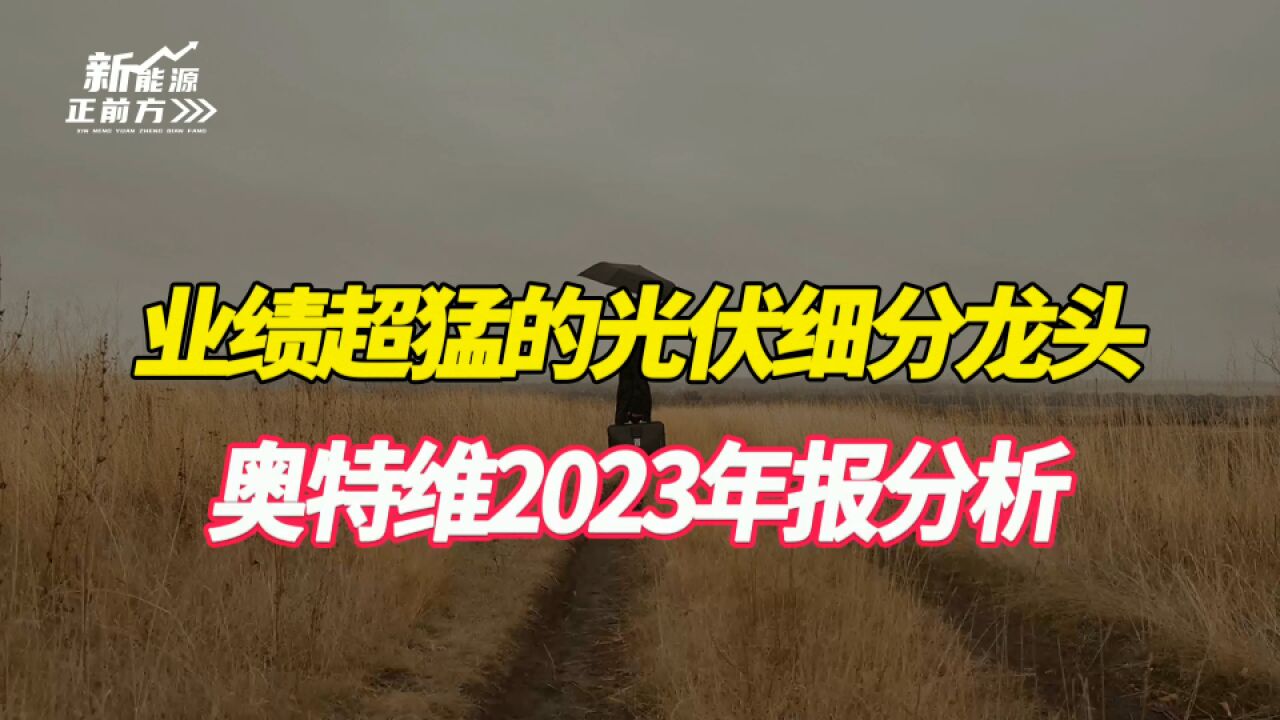 严重低估了,吊打隆基等一众龙头,最值得关注的光伏细分龙头之一