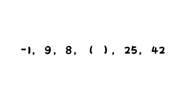 四川公考:1,9,8,ⷂ𗂷,25,42,中间填什么?