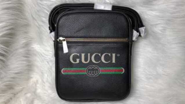 GUCCI/古驰 男女包印花单肩邮差包 523591评测