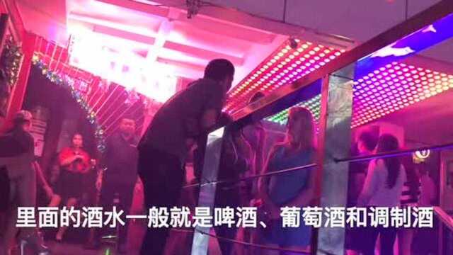 在芭提雅逛得最后一个GOGO吧,后宫酒吧