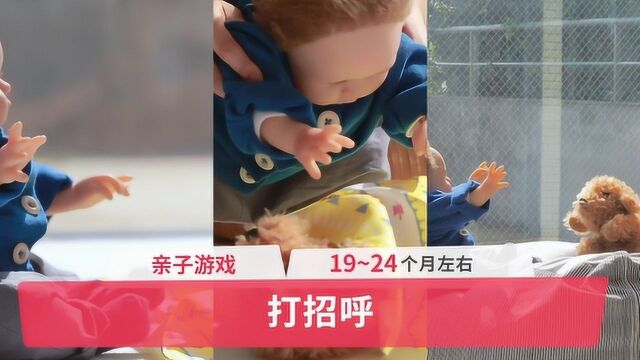 在家早教100招:打招呼