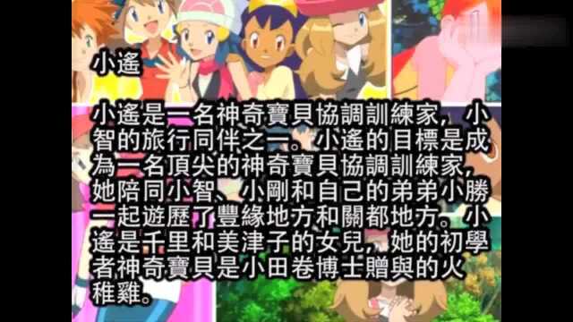 盘点神奇宝贝五位女主角,莎莉娜众望所归,小智良配