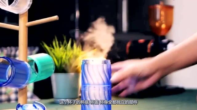 老外自制最牛杯子,竟可以装下1吨水网友:杯子没想象中的重啊