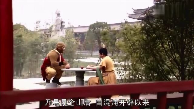 齐天大圣孙悟空被风吹到灵吉寺,菩萨说出了芭蕉扇的来历与神通