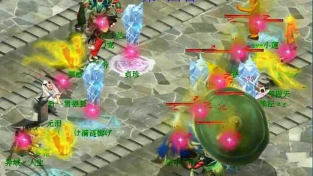 大话西游2:经典老联赛,濯垢泉蓝宇VS雪狼狐