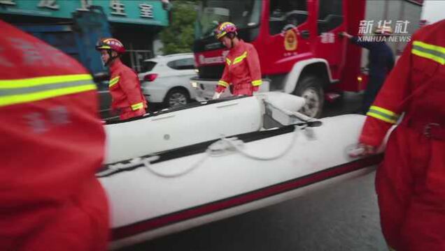 救援!重庆市涪陵区遭遇洪涝灾害