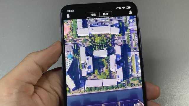 手机卫星地球看家乡,自家的楼顶、邻居、道路,非常高清很实用