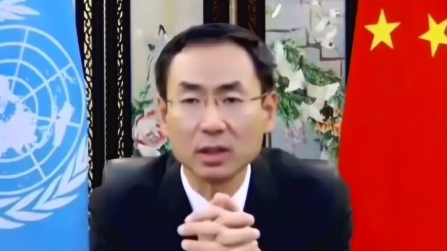 耿爽亮相联合国全英文发言 呼吁国际抗击疫情