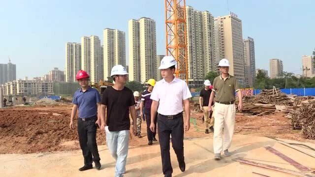 杨智勇调度沅江市相关重点项目建设工作