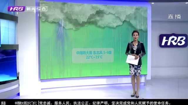 2830日哈尔滨接连三天雷阵雨转多云!最高温23℃ 市民注意防护