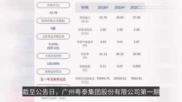 粤泰股份:公司第一期员工持股计划全部完成出售暨终止