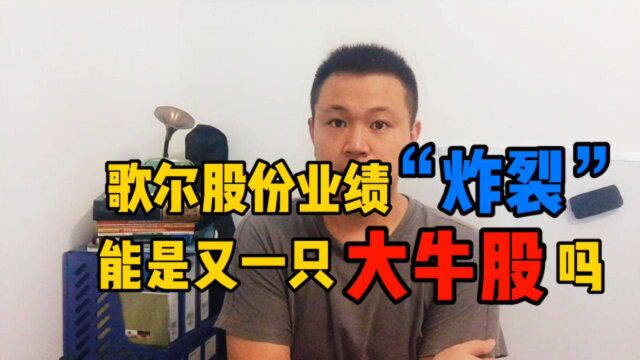 立讯精密2年翻6倍,歌尔股份业绩“炸裂”,能是又一只大牛股吗?