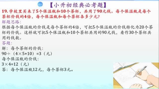 小升初易错必考应用题 真题精讲 轻松得高分