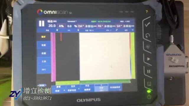 OMNISCAN SX MX2仪器上用一维编码器实现二维光栅扫查