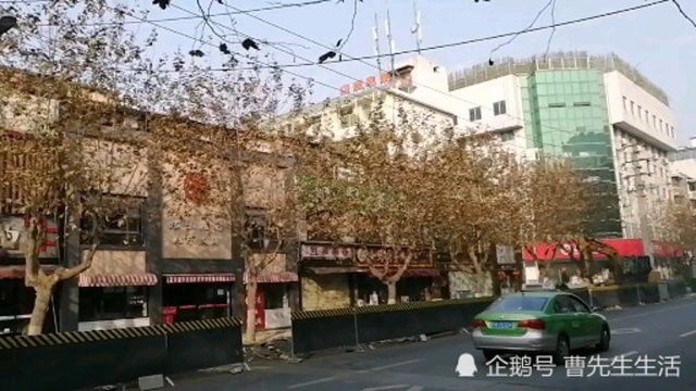 改造中的青羊区西安路,让老街焕发新的颜貌