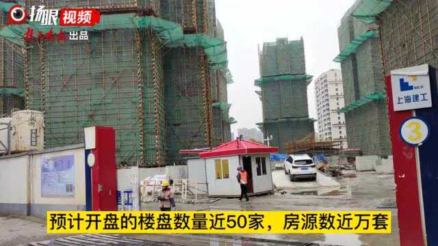 南京“银四”上市量曝光河西准“地王”盘料将首开