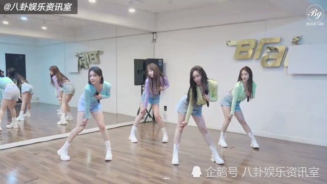 韩国女团Brave Girls《高跟鞋》2021练习室版MV