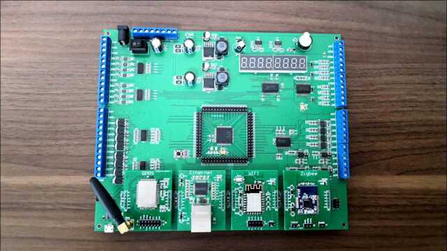 STC15单片机扩展RS422通信模块实现Modbus RTU串口通信主站视频教程