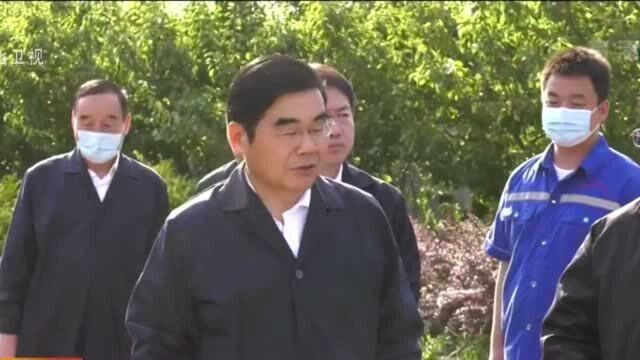 丁绣峰在阜平督导检查安全生产工作