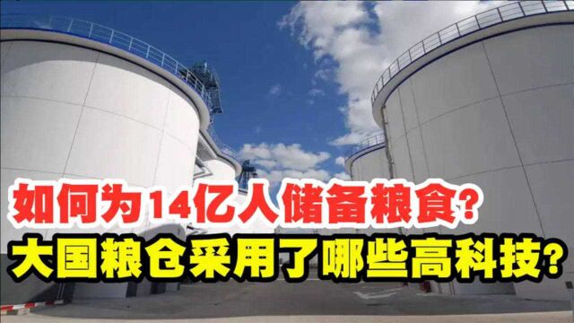 中国如何给14亿人储备粮食?大国粮仓都采用了哪些高科技?