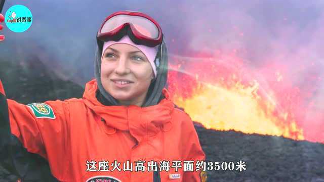 4个掉进火山里的可怜人!男子火山口自拍,不慎掉入!