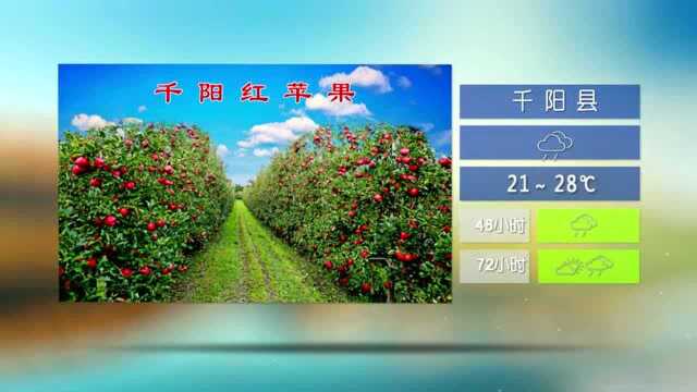 2021年7月15日 陕西卫视《旅游天气预报》