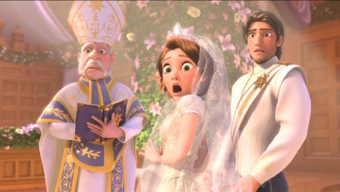 迪士尼公主结婚大典，却差点被一个喷嚏搞砸！全程爆笑！